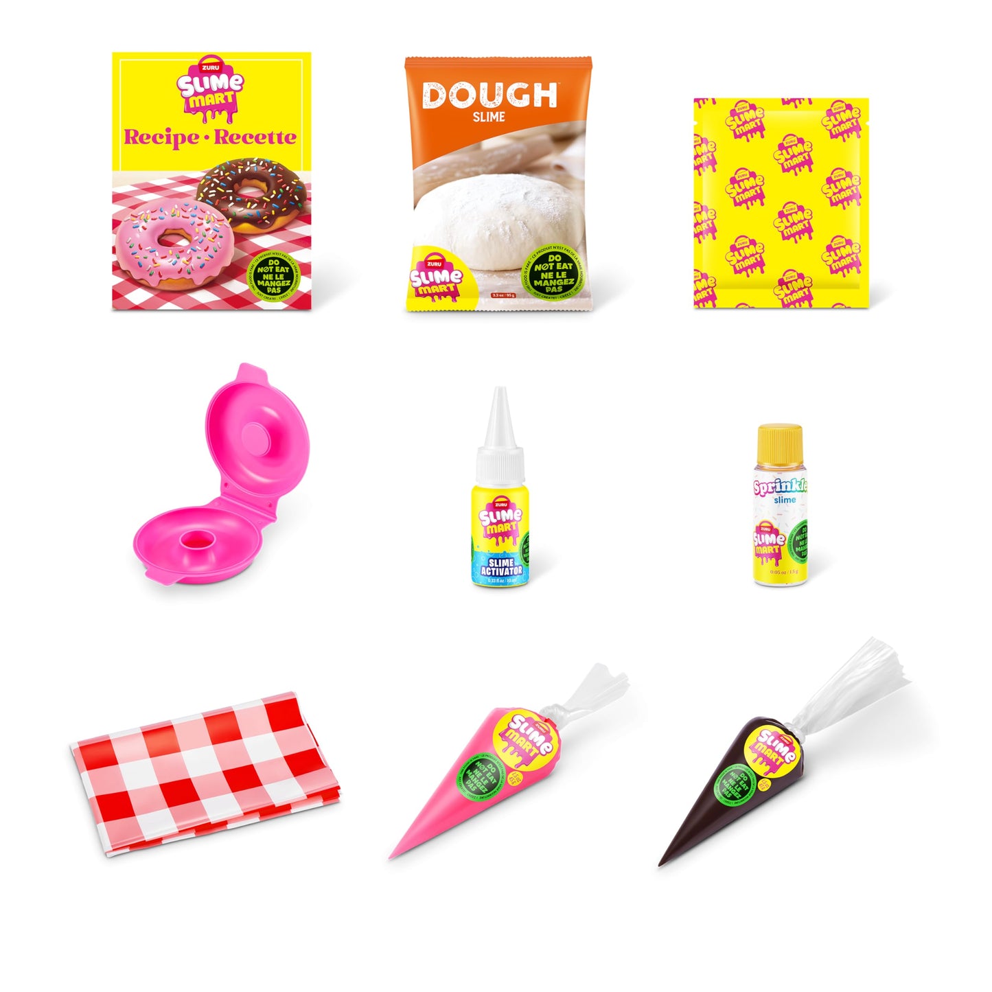 Slime Mart small slime bag set for kids, soft compound slime toy for arts and crafts, perfect for girls and boys ages 6 to 10.