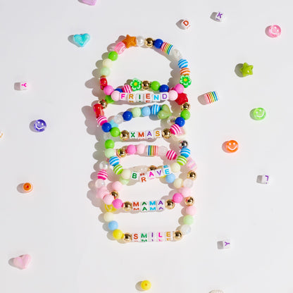 TOVABA Bracelet Making Kit for Adults & Kids – Beads, Charms, and Alphabet Beads for DIY Jewellery – Fun Craft Kit for Creating Custom Bracelets, Necklaces & More