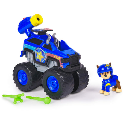 Paw Patrol: Rescue Wheels Chase’s Cruiser, Toy Truck with Projectile Launcher and Collectible Action Figure, Kids’ Toys for Boys & Girls Ages 3 and up