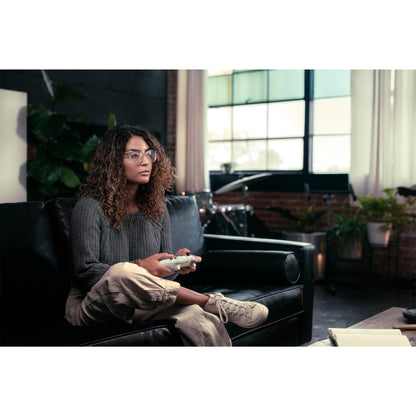 Xbox Wireless Controller in Robot White for Series X|S, One, and Windows devices, featuring ergonomic design and textured grips.
