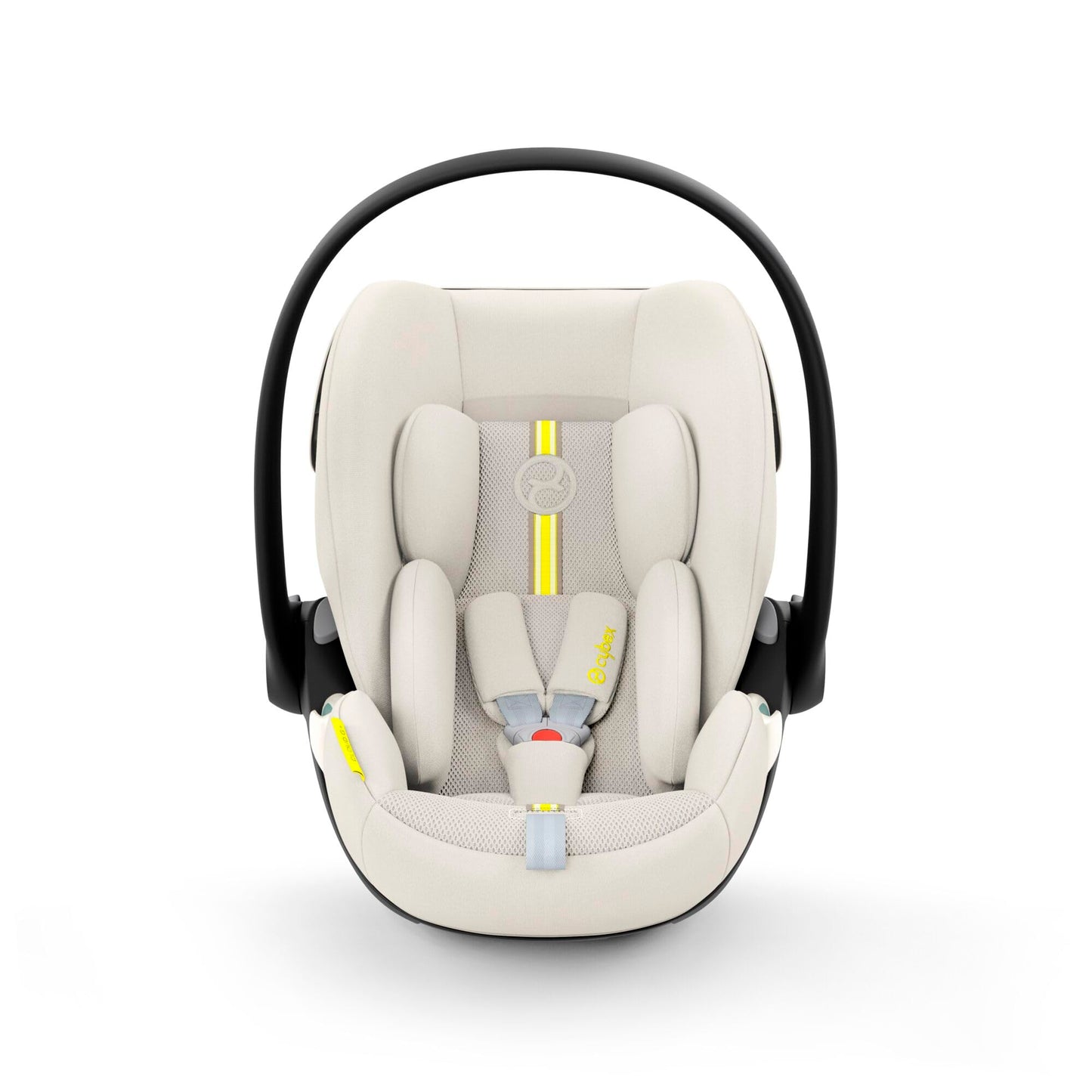 CYBEX Gold Cloud G i-Size Plus infant car seat, Incl. newborn insert, From birth to approx. 24 months, For children from 40 cm to 87 cm, Max. 13 kg, Seashell Beige