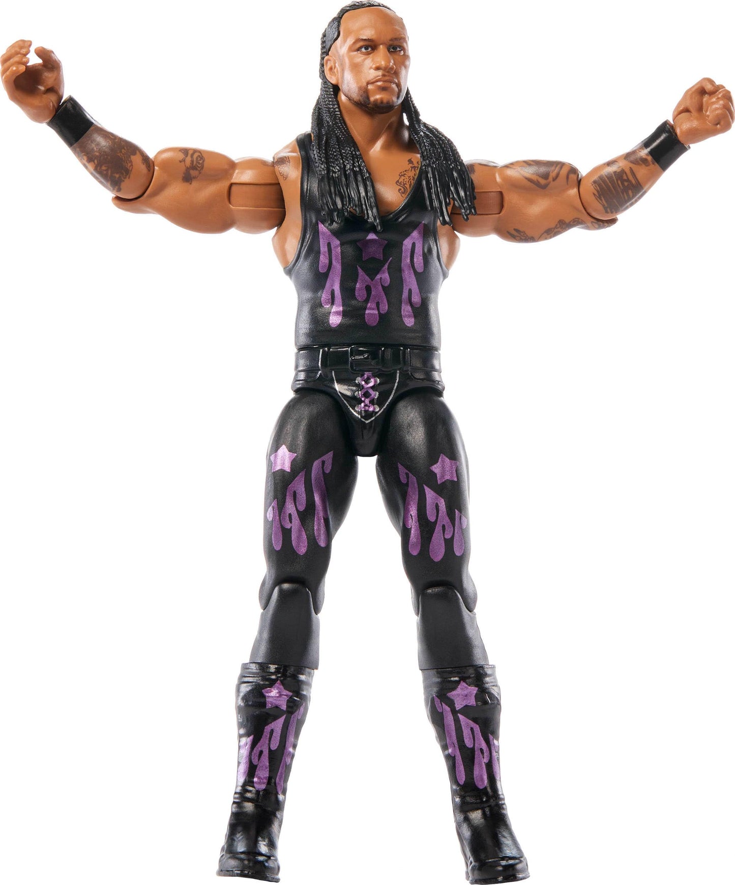 Mattel WWE Damian Priest Action Figure, Main Event Series #158, 6-inch Collectible Superstar with 14 Articulation Points & Life-Like Look, JGD41