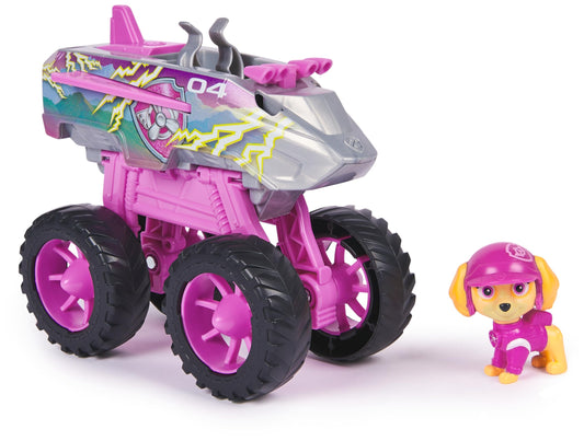 Paw Patrol: Rescue Wheels Skye’s Jet, Toy Truck with Transformation into Jet-Mode and Collectible Action Figure, Kids’ Toys for Boys & Girls Ages 3+