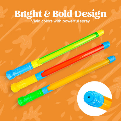 JOYIN 18-pack of 16.5-inch water pistols for kids and adults, perfect for summer outdoor pool, beach, and backyard water fights.