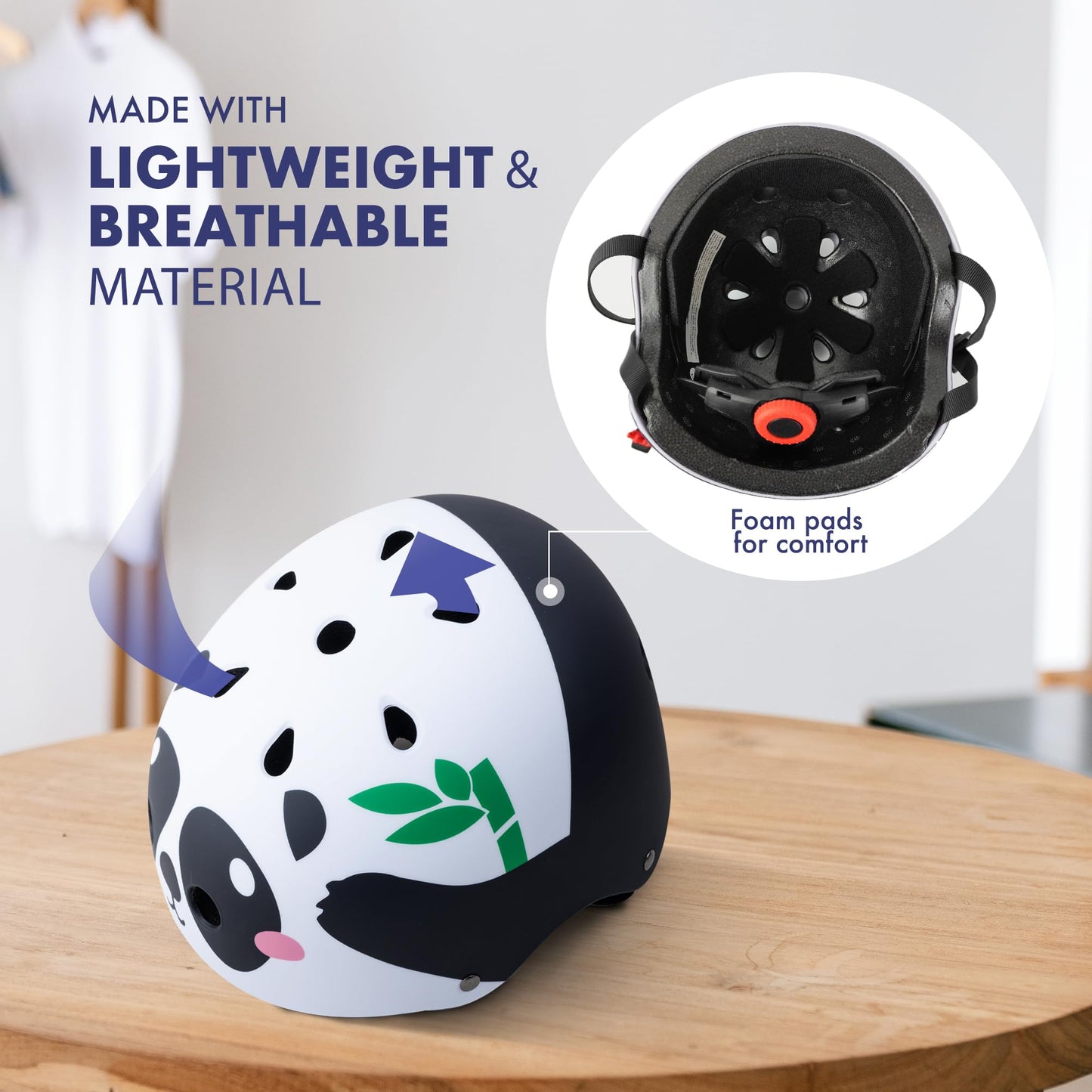 KAYMAN Kids Bike Helmet age 3 to 12, Adjustable Safety Gear for Boys and Girls, Suited to Scooter, Cycling, Skateboard & Roller Skating - Protection for Boys & Girls