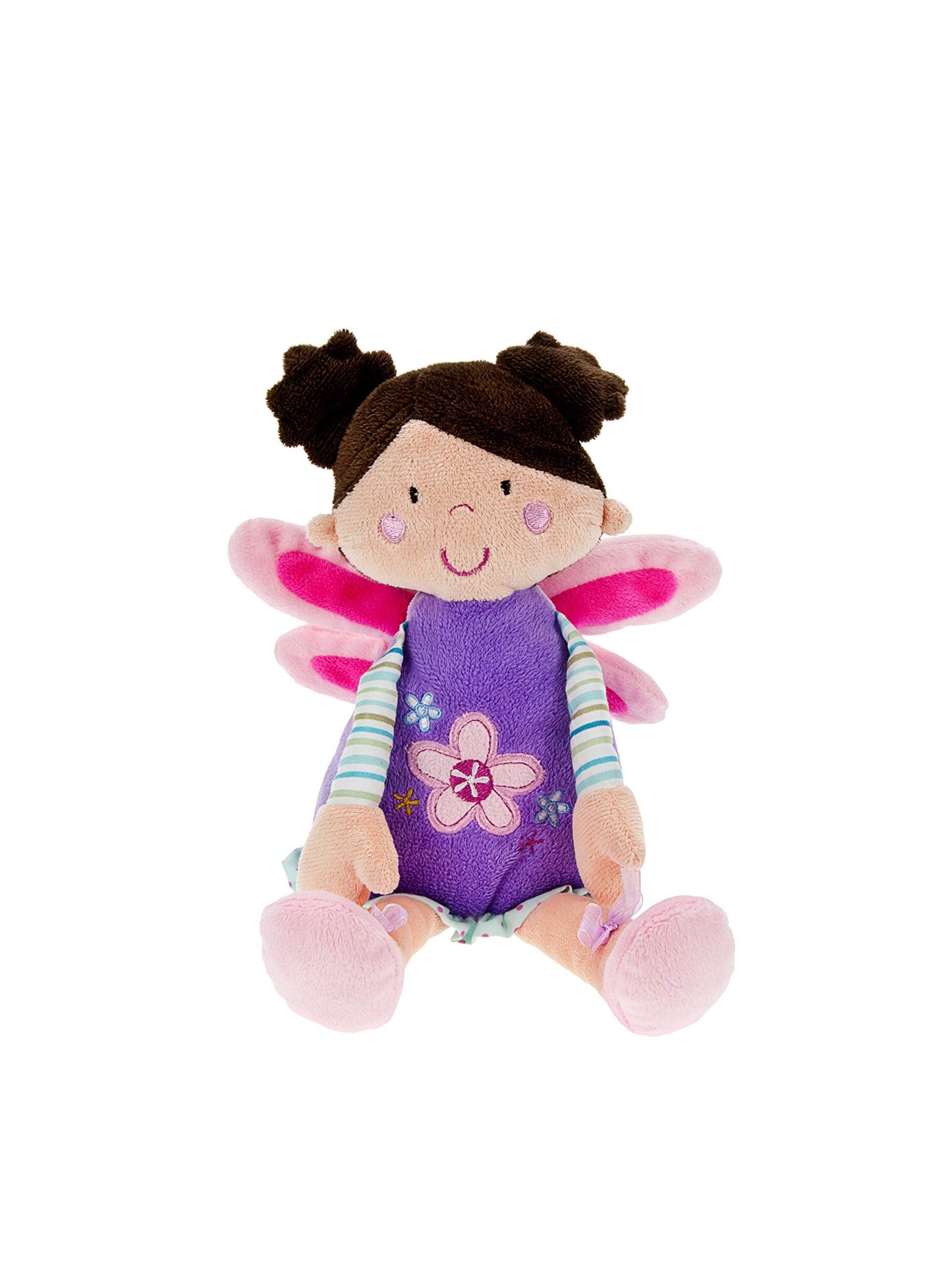 Mousehouse Gifts - Purple Bunny Rabbit Soft Toy in Clothes, Plush Rabbit Cuddly Toy for Newborn Baby Boys and Girls