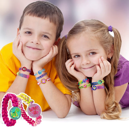Bracelet Making Kit for Girls, Whale Shaped Jewellery Making Kit Crafts for Girls Ages 6-12, DIY Bracelet String Travel Rewarding Activity Set, 6 7 8 9 10 11 12 Years Old Girl Birthday Gift