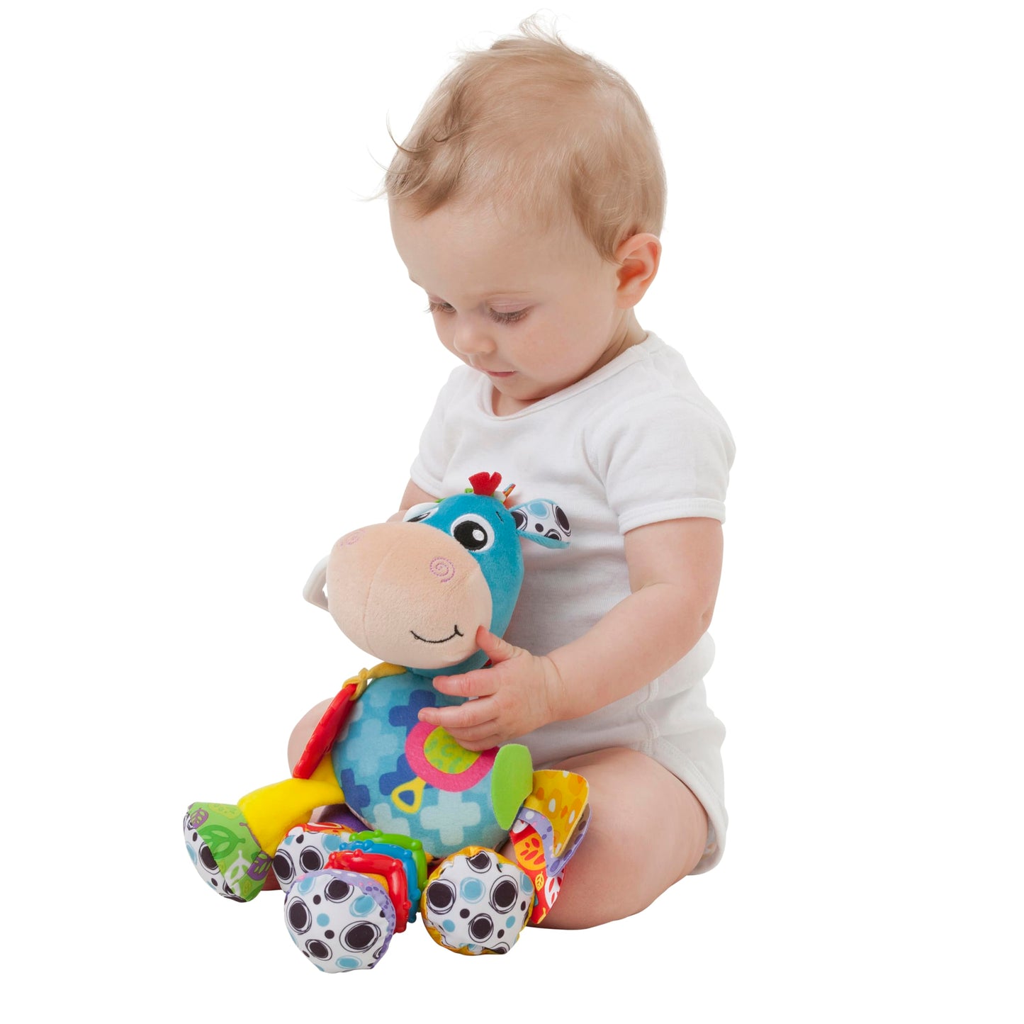 Playgro Clip Clop Sensory Garden Activity Gift Pack - Versatile Crib and Stroller Toys for Infants 0+ Months - STEM-Infused Learning for Teething & Sensory Development