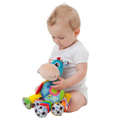Playgro Clip Clop Sensory Garden Activity Gift Pack - Versatile Crib and Stroller Toys for Infants 0+ Months - STEM-Infused Learning for Teething & Sensory Development