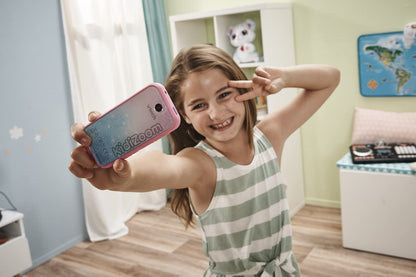 VTech KidiZoom Snap Touch Pink, Device for Kids with 5MP Camera,Take Photos, Selfies & Videos, Includes MP3 Player, Filters, Bluetooth & More, 6, 7+ Years, English Version,17 x 120 x 60 millimeters