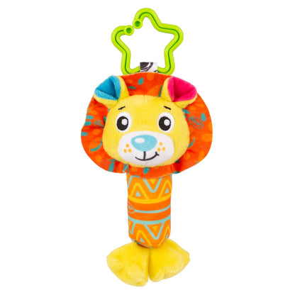 Playgro Tinkle Trio on the Go, With squeaking, rattling and tinkling Noises, From 0 Months, Multicoloured, 40193