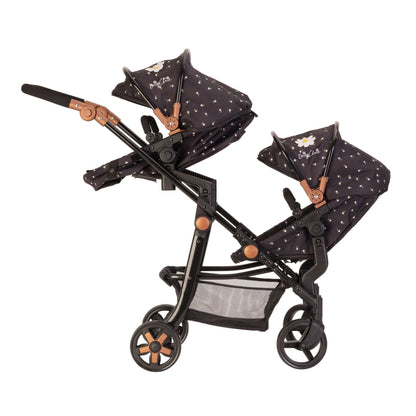 Daisy Chain Pinnacle Double Dolls Pram – The largest Dolls Pram in the World! Adjustable handle up to 95cm. For 7,8,9,10,11,12,13 years+. (Limited Edition Twilight)