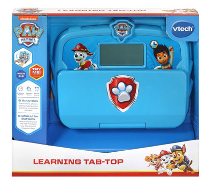 VTech PAW Patrol: Learning Tab-Top, Official PAW Patrol Toy, Interactive & Educational Learning Laptop, Teaches Letters, Phonics, Typing, Numbers & More, Gift for Ages 3, 4, 5+ Years, English Version