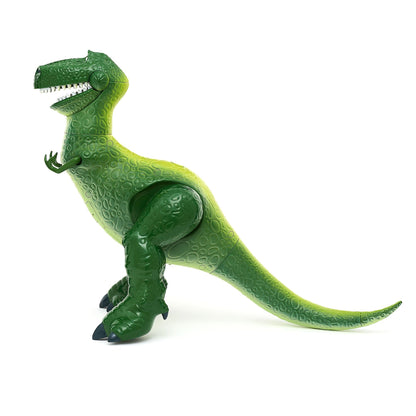 Disney Store Official Rex Interactive Talking Action Figure, Pixar's Toy Story, 34cm/13”, T-Rex Toy Featuring 15+ English Phrases, Interacts with Other Characters, Ages 3+