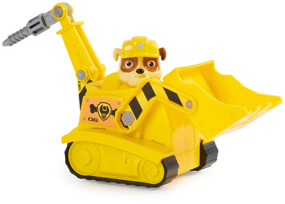 Paw Patrol, Rubble’s Bulldozer, Toy Vehicle with Collectible Action Figure, Sustainably Minded Kids’ Toys for Boys & Girls Aged 3 and Up