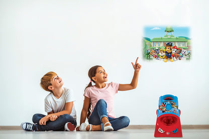 LEXIBOOK, Paw Patrol, My stories brought to light, Story projector with sounds, timer and booklet, blue/red, LTC100PA