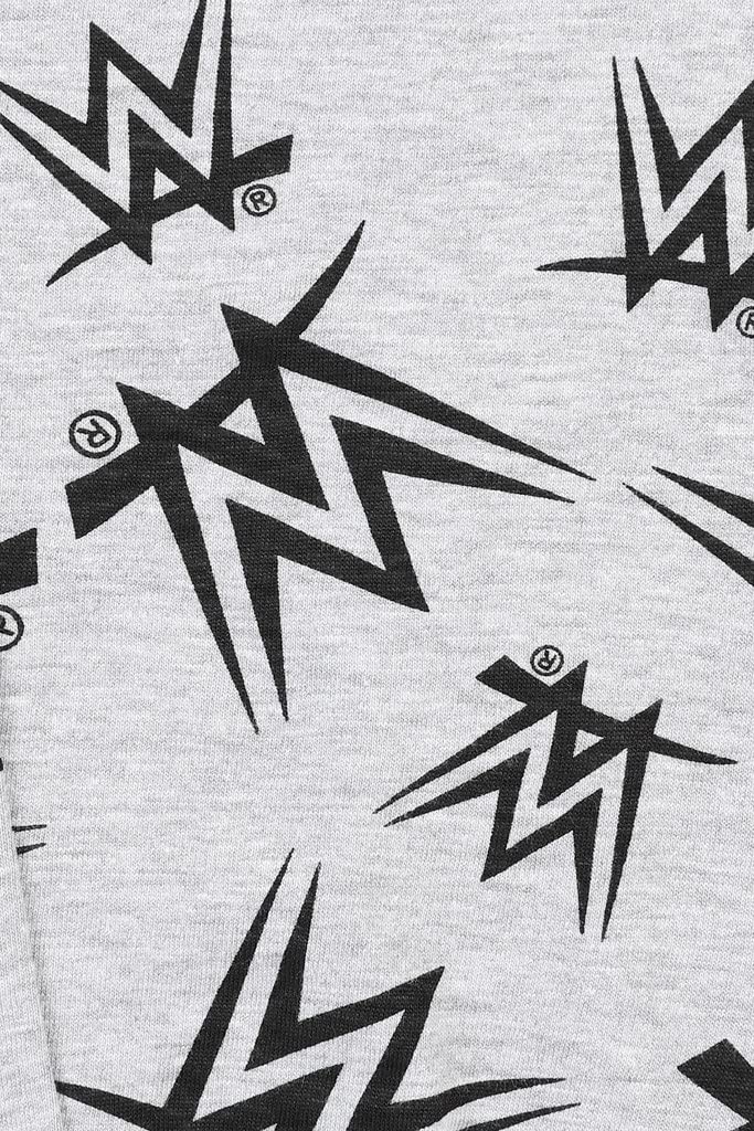 WWE Boys Roman Reigns Randy Orton John Cena World Wrestling Entertainment Long Pyjama Set (10-11 Years) Grey