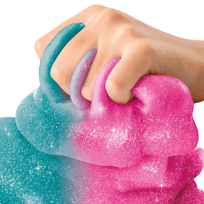 Colorful unicorn-themed slime in a 3-pack from Canal Toys, featuring vibrant, stretchy slime with unicorn designs.