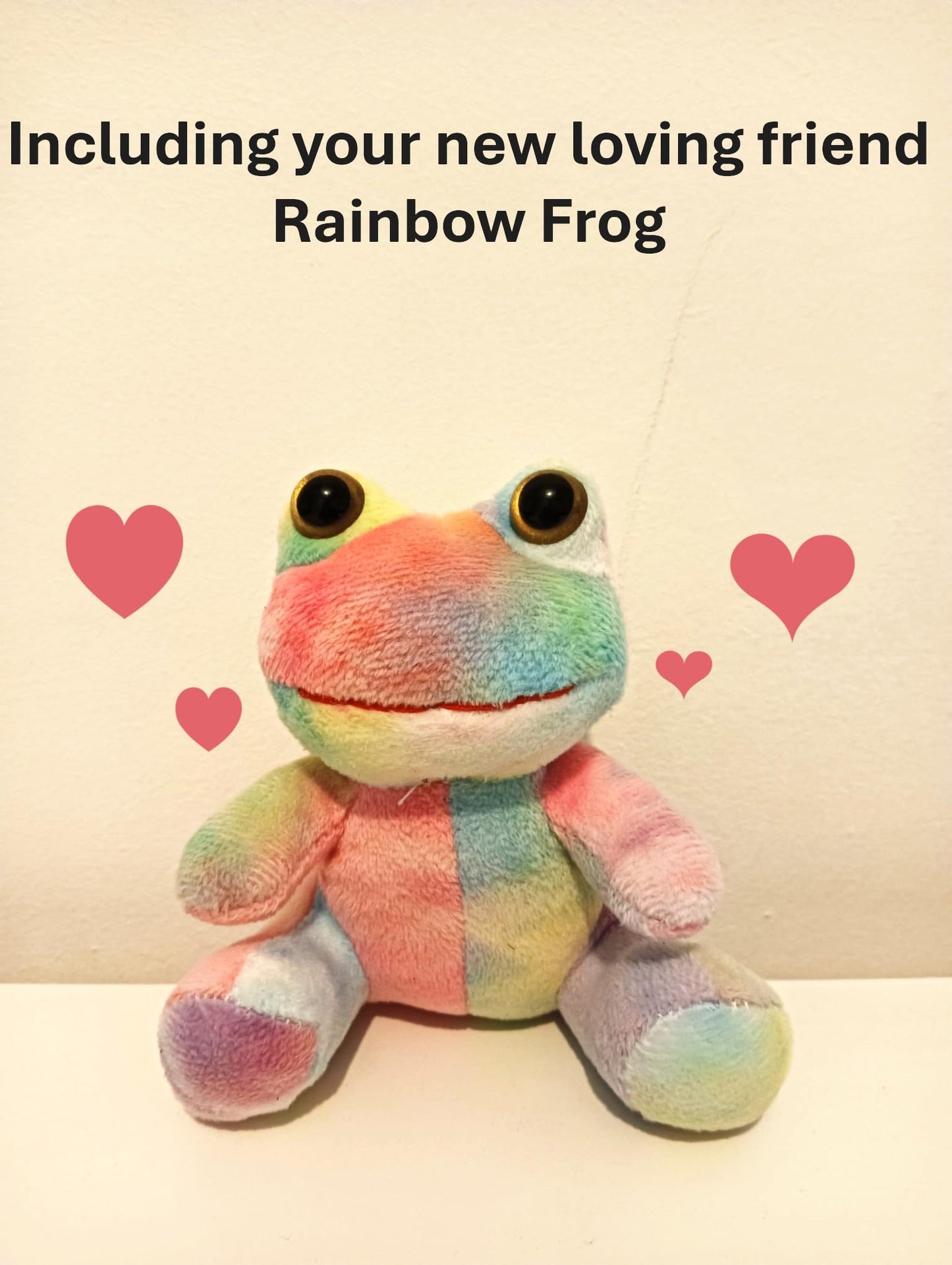 Pink Rainbow Frog kids play tent with colorful ball lights and toy rainbow frog, ideal for indoor and outdoor play for girls aged 3-7.