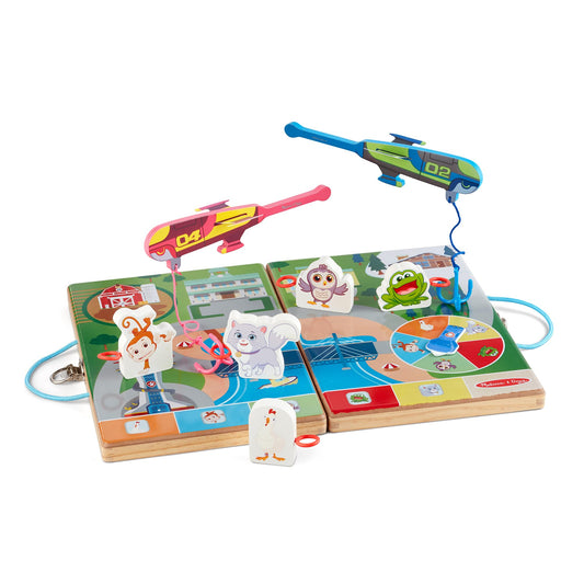 Melissa & Doug PAW Patrol Wooden Take-Along Spy, Find and Rescue Play Set, Wooden Toy for kids, 3 and Above, Gift for Boys or Girls, FSC-Certified Materials, Multicolor