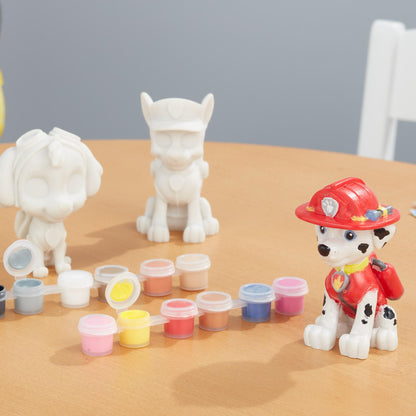 Melissa & Doug PAW Patrol Craft Kit - 3 Decorate Your Own Pup Figurines, Multicolor, 33265