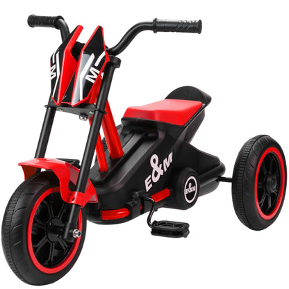 AIYAPLAY Kids Tricycle Baby Trike, Kids Trike with Pedal for Boys and Girls Ages 18–36 Months, 3 Wheel Toddler Balance Bike for Indoor Outdoor Use, Red