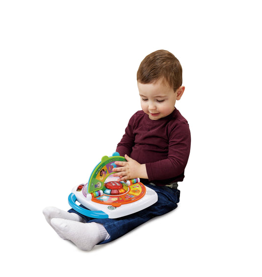 LeapFrog My 1st Phonics: Spin & Learn, Educational Toy with 10 Light-up Buttons, 100+ Words, 4 Modes & 44 Phonetic Sounds, Fun Interactive Gift for 18, 24 months+, English Version