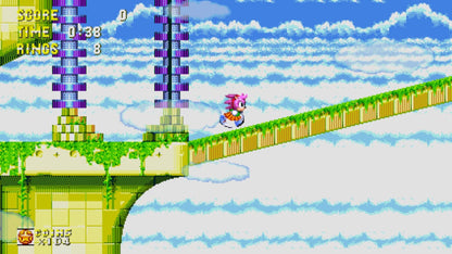 SEGA Sonic Origins Plus game for Nintendo Switch, showing colorful game cover artwork with Sonic the Hedgehog and classic characters.