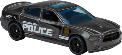 Hot Wheels Batman toy car 5-pack featuring 1:64 scale die-cast vehicles including the iconic Batmobile and more.