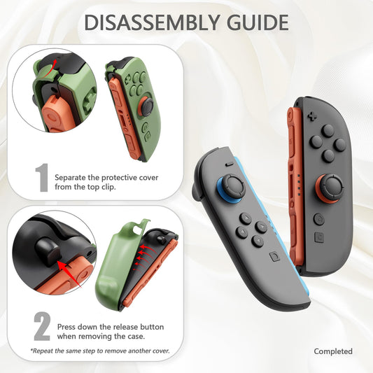 playvital solid green Nintendo Switch 2 protective case with hard shell, foldable stand, thumb grips, and dockable design