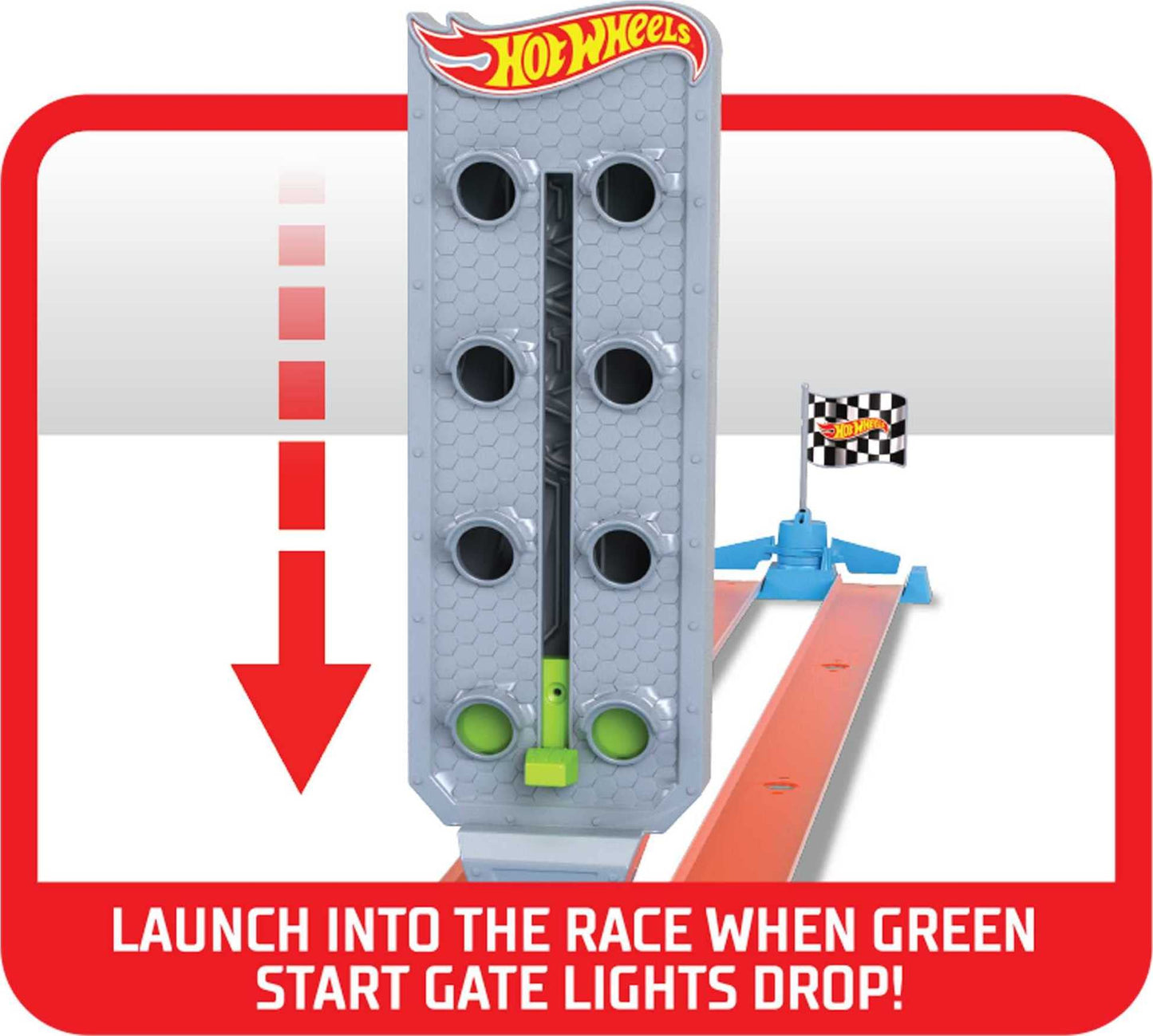 Hot Wheels GBF82 Action Sets 3 Sets in Assortment for Racing, Competition and Skill Building Boys Ages 4 to 10 Years Old