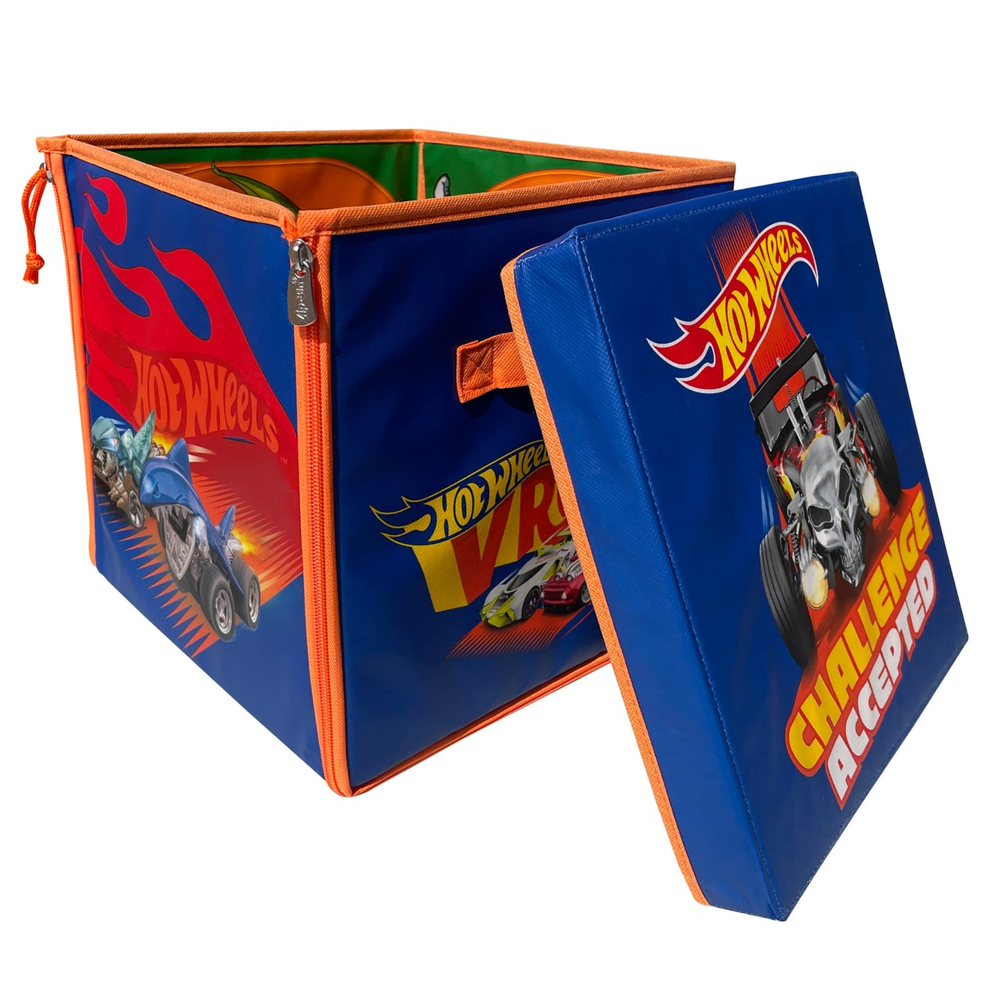 PETERKIN | Hot Wheels ZipBin Playmat and Storage | Storage for 300 cars and playmat! | Toy Cars & Motors | Ages 3+