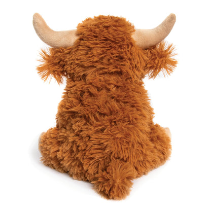 L & P Home & Gifts Lesser & Pavey Rpet Pals Hughie Sitting Cow Teddy For Kids | Made Up of Recycled Bottles | Stuffed Animal Soft Toys | Ideal For Birthday or Baby Gift