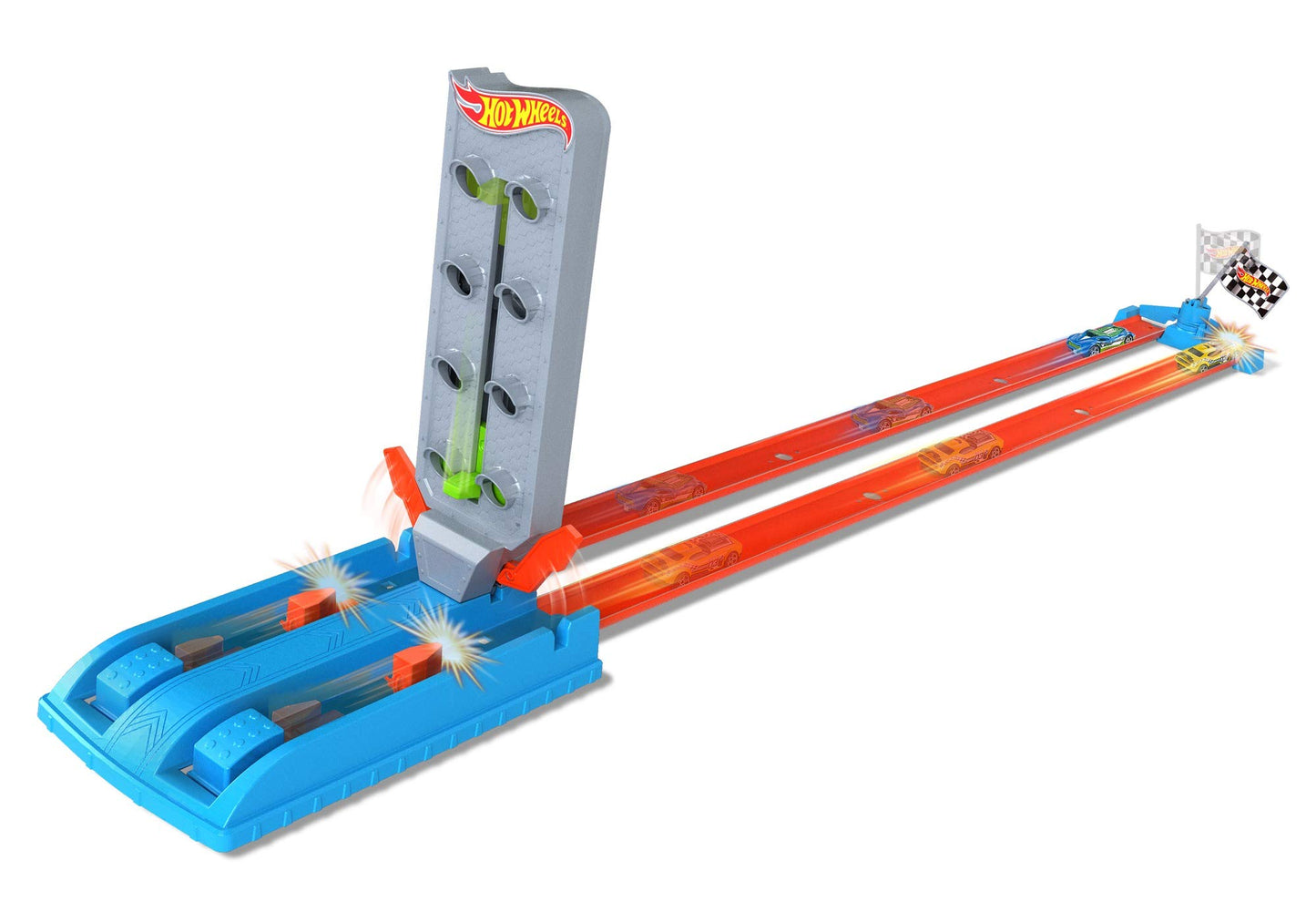 Hot Wheels GBF82 Action Sets 3 Sets in Assortment for Racing, Competition and Skill Building Boys Ages 4 to 10 Years Old