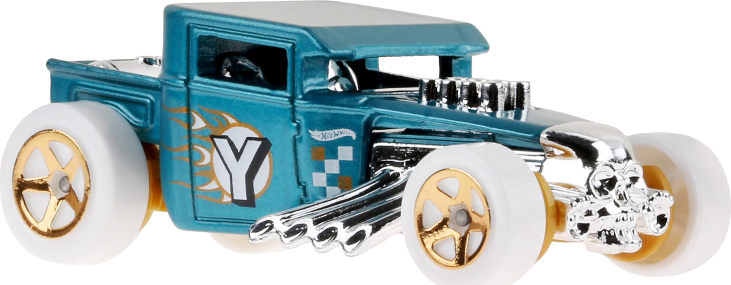 Hot Wheels ABC Racers, 26 Cars in 1:64 Scale With Letters of the Alphabet, Learn to Spell & Read With Toy Cars, HKL76