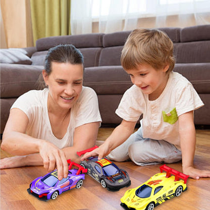 Set of 5 TUBAWD Hot Wheels colour reveal cars with water-activated colour change, mini street machine racing car toys.