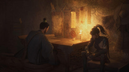 WUCHANG: Fallen Feathers Day One Edition for PS5 game case with artwork, published by 505 Games.