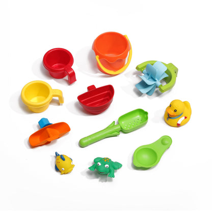 Step2 Double Showers Water Table with 11-pieces accessory set | Water Play, Activity Table | For the garden