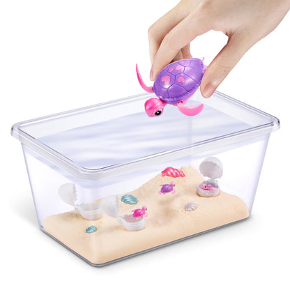 Pets Alive Mama Turtle Surprise by ZURU, Robot Toy Pet Turtle