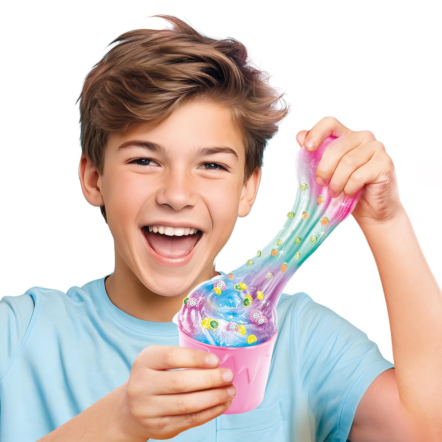 Canal Toys So Slime Premium Slime DIY kit with colorful slime, dyes, scents, and decorations for kids age 6+