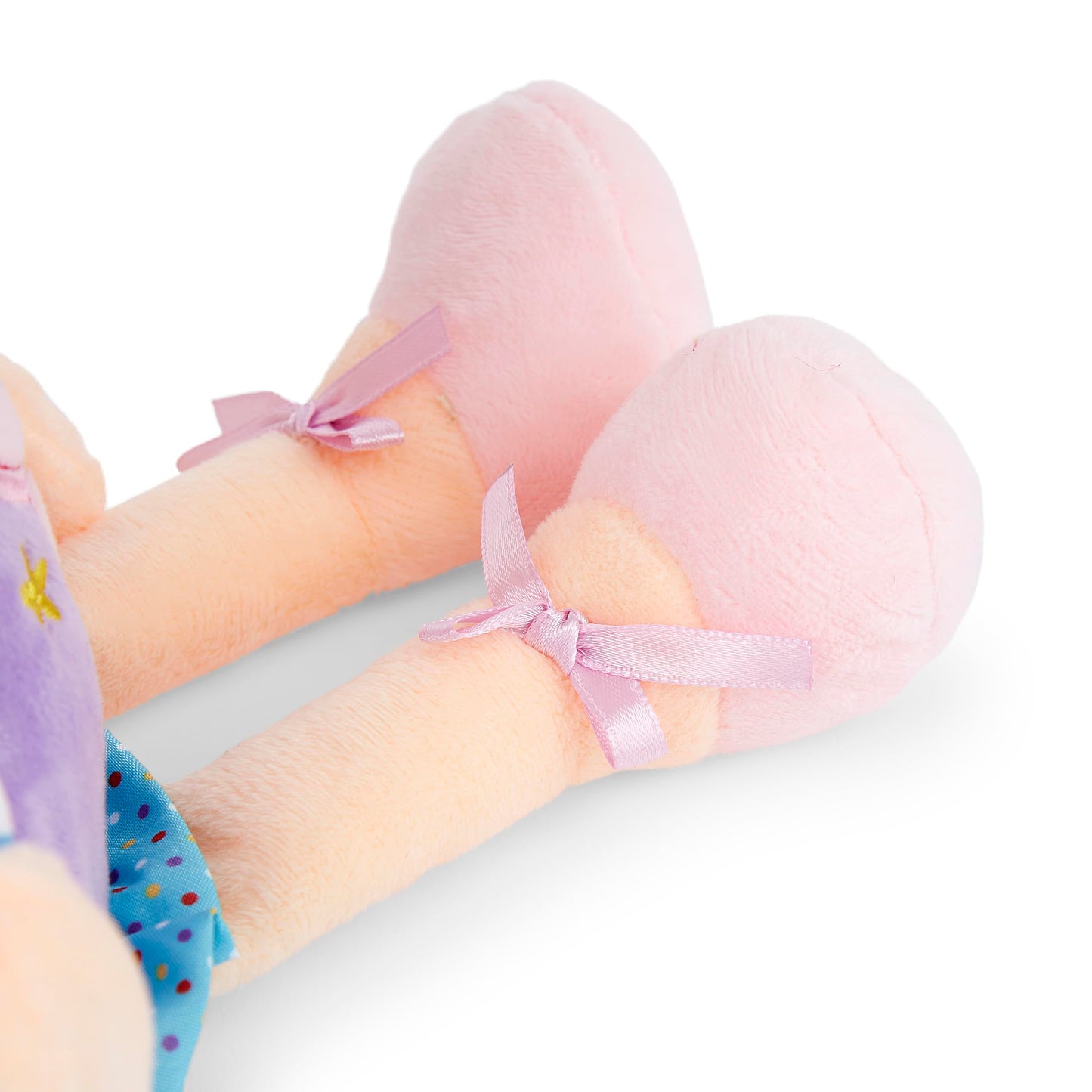 Mousehouse Gifts - Purple Bunny Rabbit Soft Toy in Clothes, Plush Rabbit Cuddly Toy for Newborn Baby Boys and Girls