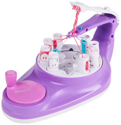 Cool MAKER KumiKreator bead and braider kit for kids, showing colorful jewelry projects and crafting tools for girls aged 8+