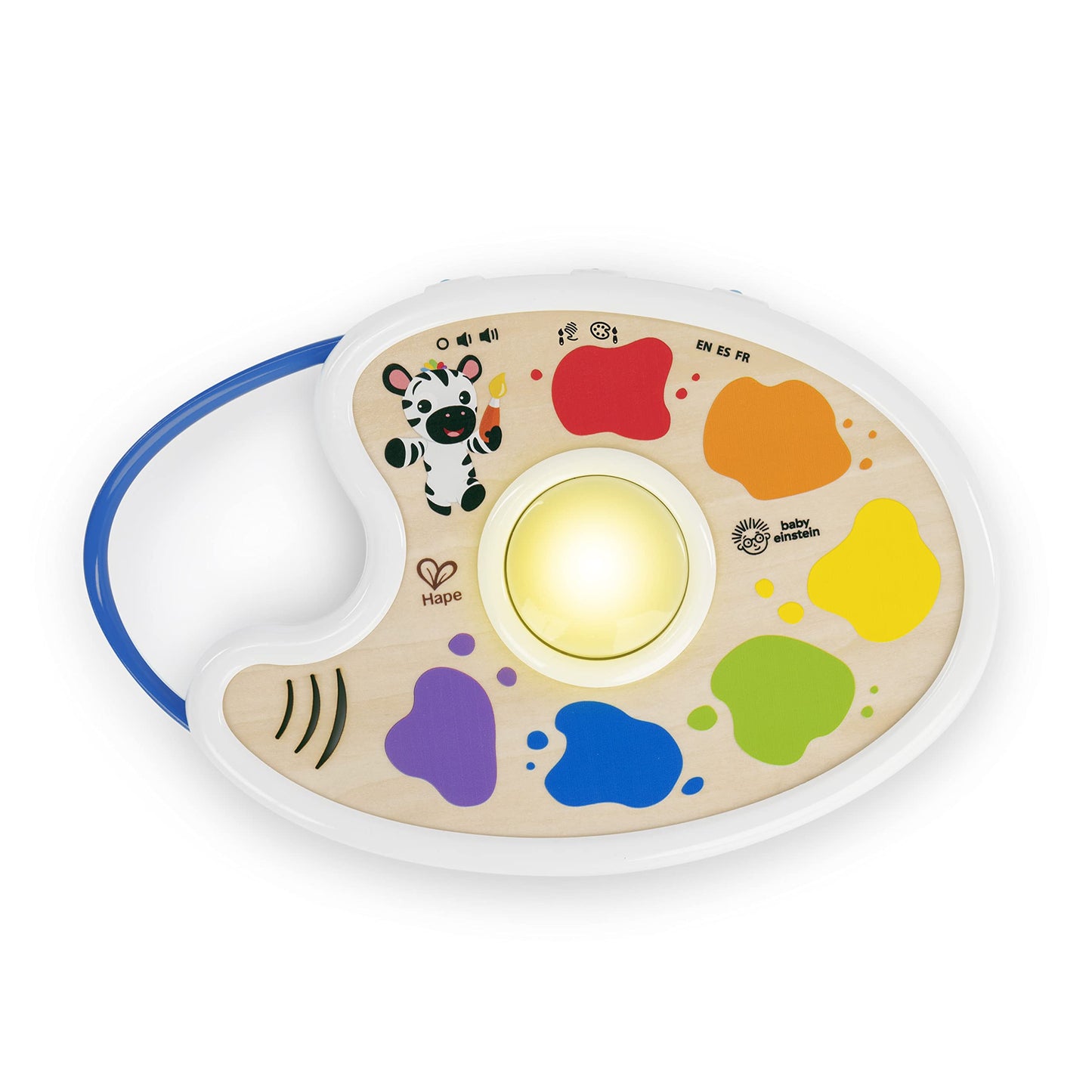 Baby Einstein Playful Painter Magic Touch color palette toy with multicolor lights, designed for babies 6+ months.