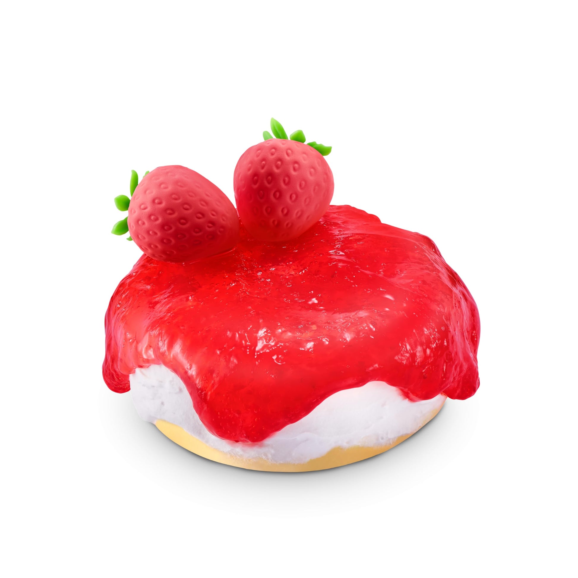 Slime Mart small bag of strawberry cheesecake-colored compound slime for kids, fun arts and crafts slime making kit for children ages 6-10.