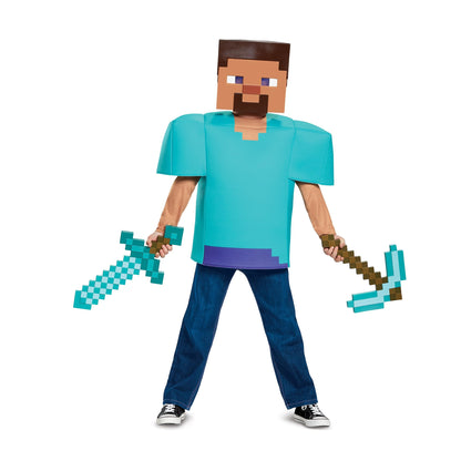 Disguise Minecraft Diamond Pickaxe Accessory,XL