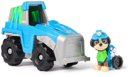 Paw Patrol, Rex’s Dinosaur Rescue Vehicle, Toy Truck with Collectible Action Figure, Sustainably Minded Kids’ Toys for Boys & Girls Aged 3 and Up