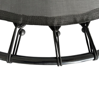 GALACTICA NEW Mini Trampoline | 4.5FT 55" with Safety Net Enclosure | Indoor Outdoor Children’s Activity Junior Trampoline - Pink