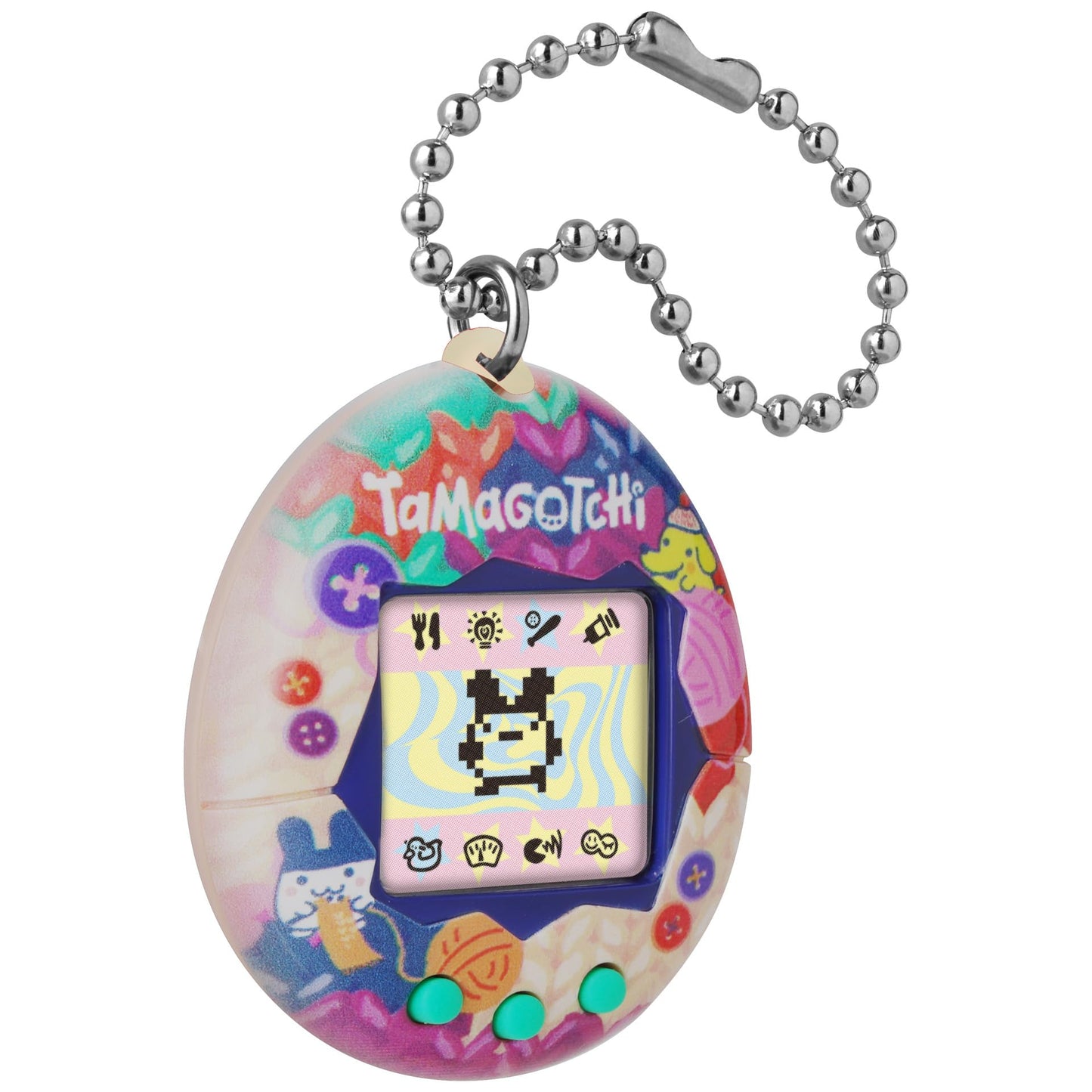Bandai Tamagotchi Original Tama Sewing Digital Pet | Nurture And Raise The Original Electronic Pet | Japanese Kids Toys For Girls And Boys Make Great 90s Retro Gifts