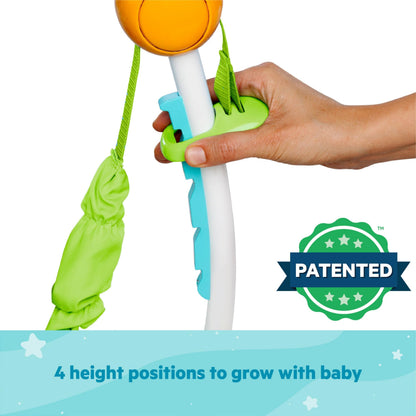 Bright Starts Disney Baby Finding Nemo Sea of Activities Jumper with 13 activities, lights, music, ocean sounds, and 360° rotation.
