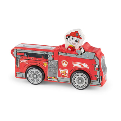 Melissa & Doug PAW Patrol Wooden Vehicles Craft Kit – 3 Decorate Your Own Vehicles with Paint & Stickers – Includes Chase, Marshall & Skye Play Figures – Creative Toy for Kids Age 4+